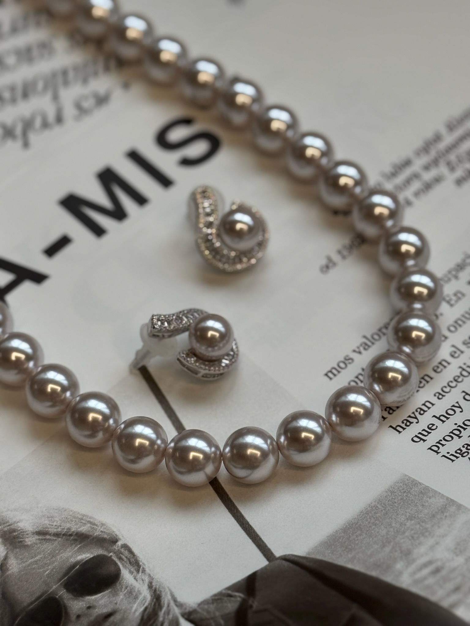 Ожерелье жемчуг